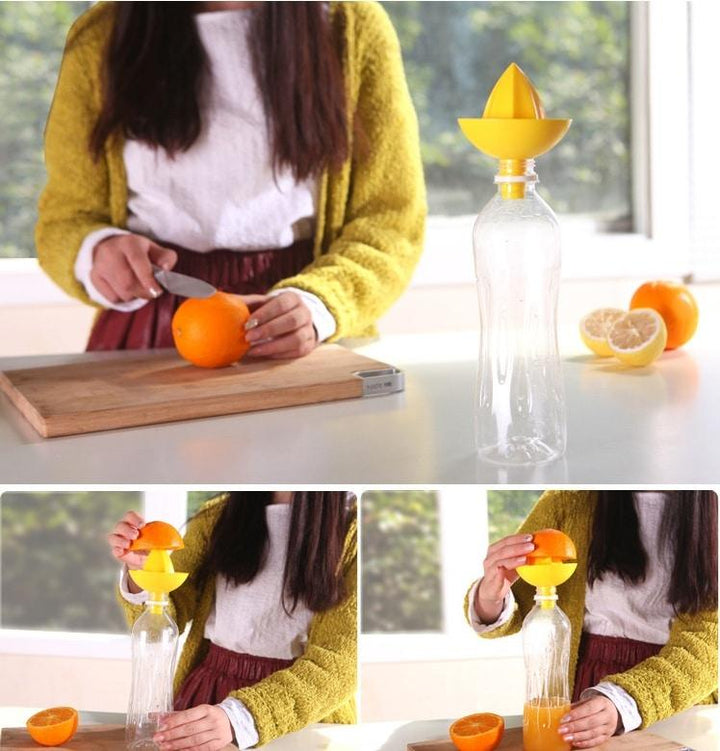 Convenient Plastic Citrus Fruit Squeezer Tool - Trendha