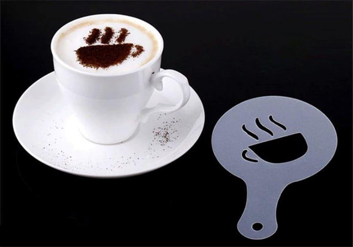 Creative Coffee Stencils - Trendha