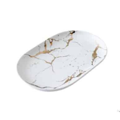 Creative Marble Patterned Tableware - Trendha