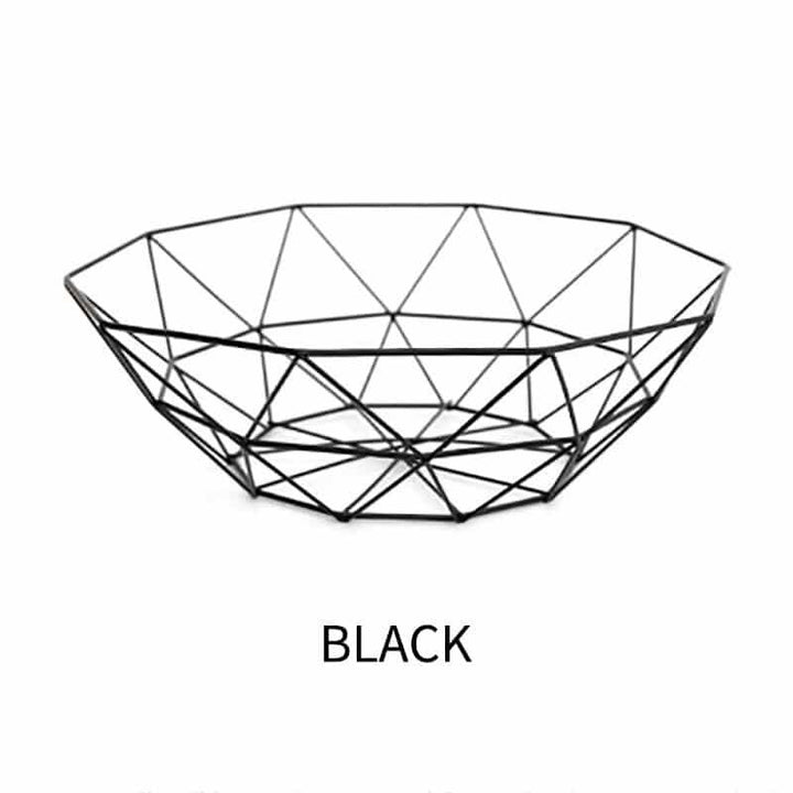Creative Wrought Iron Storage Basket - Trendha