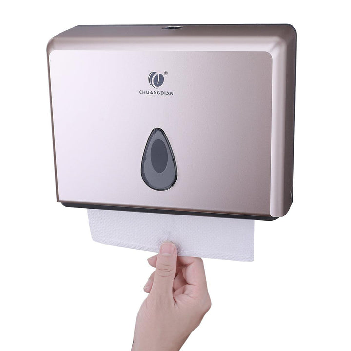 Toilet Paper Towel Dispenser Tissue Box Holder Wall Mounted Shelf Bathroom Home Decor - Trendha
