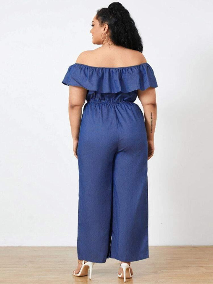 Pleating Casual Solid Ankle Length Jumpsuits For Women - Trendha
