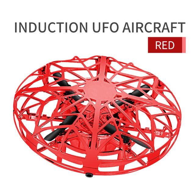 Mini Flying Helicopter RC UFO Dron Aircraft Boys Hand Controlled Drone Infrared RC Quadcopter Induction Kids Toys - Trendha