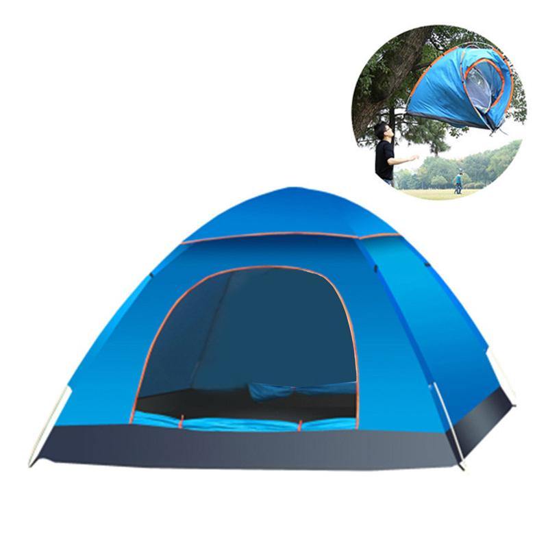 2-3 Person Camping Tent UPF50 Automatic Instant Waterproof Travel Tent Portable Folding Beach Tent - Trendha