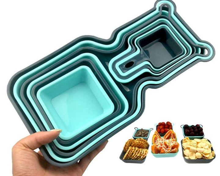 Food Plate Mixing Bowl Set 10 Pcs - Trendha