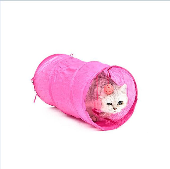 Four Holes Tunnel Toy for Cats - Trendha