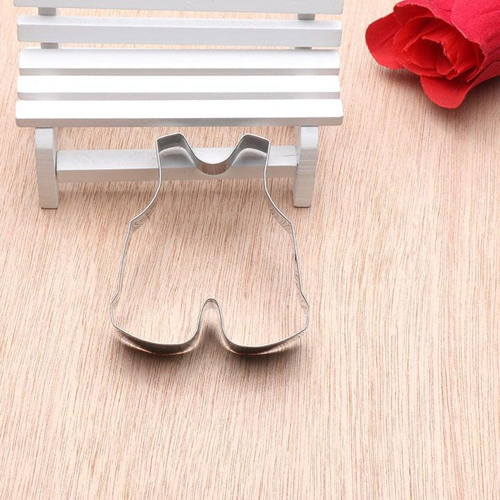 Funny Romper Shaped Eco-Friendly Stainless Steel Cookie Cutter - Trendha
