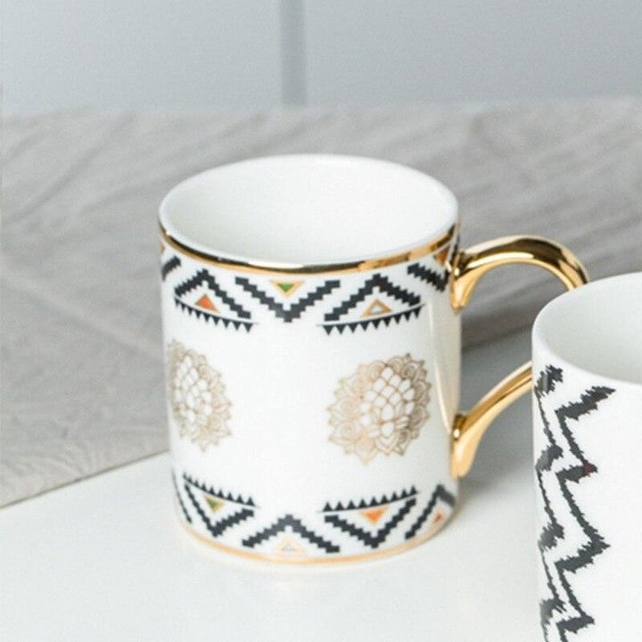Geometric Print Coffee Mug - Trendha