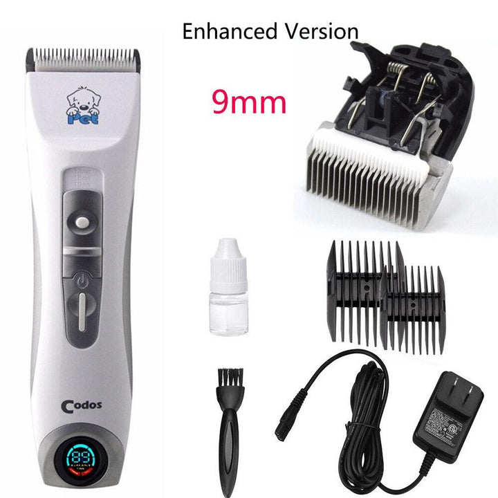 Handy Professional Electric Dog's Trimmer with LCD Display - Trendha