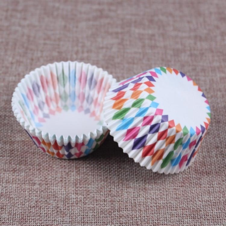 Paper Cupcake Baking Cups 100 pcs - Trendha