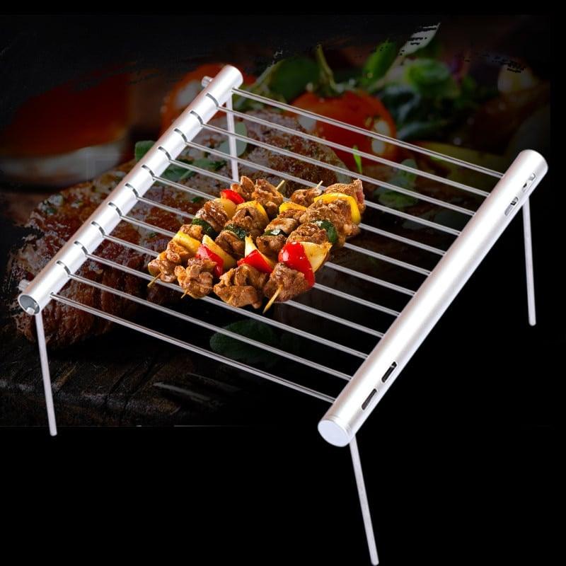 Portable Stainless Steel BBQ Grill - Trendha
