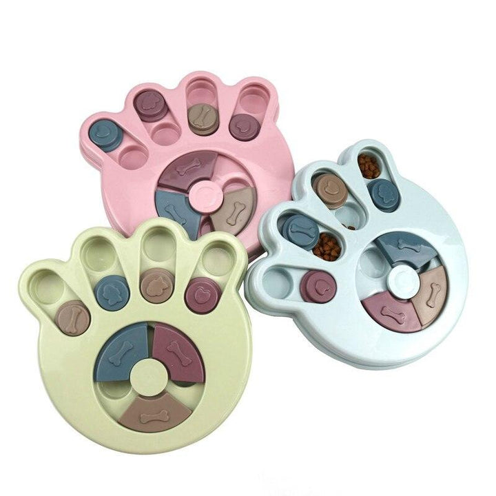 Puzzled Interactive Feeding Bowl for Dogs - Trendha