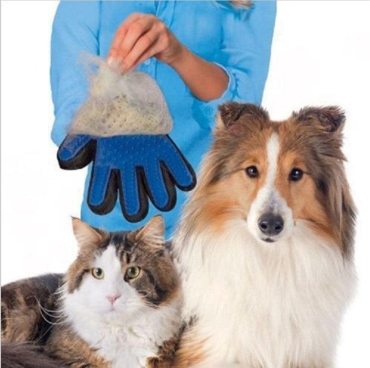 Silicone Pet Grooming Glove - Trendha