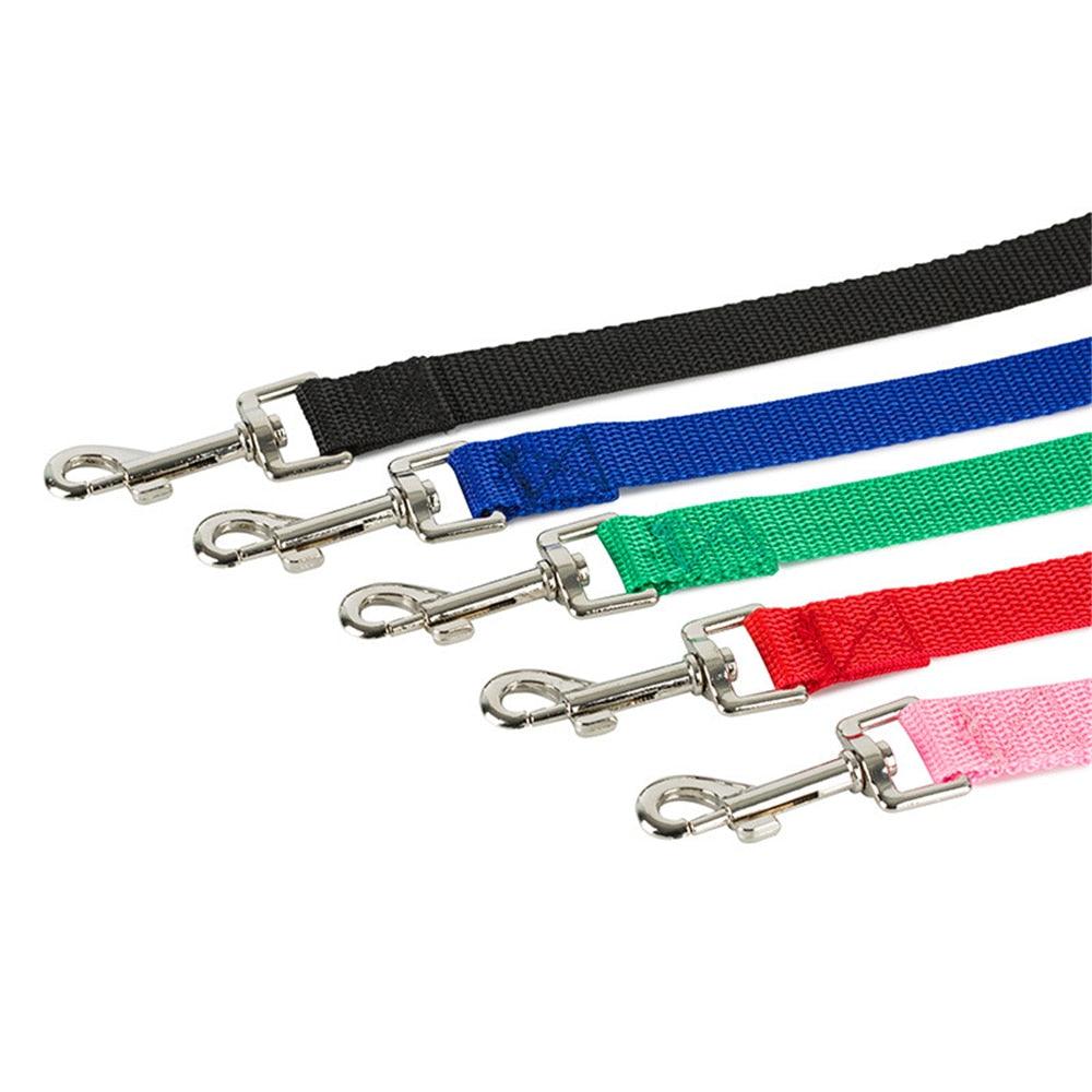 Solid Color Long Dog Leash - Trendha