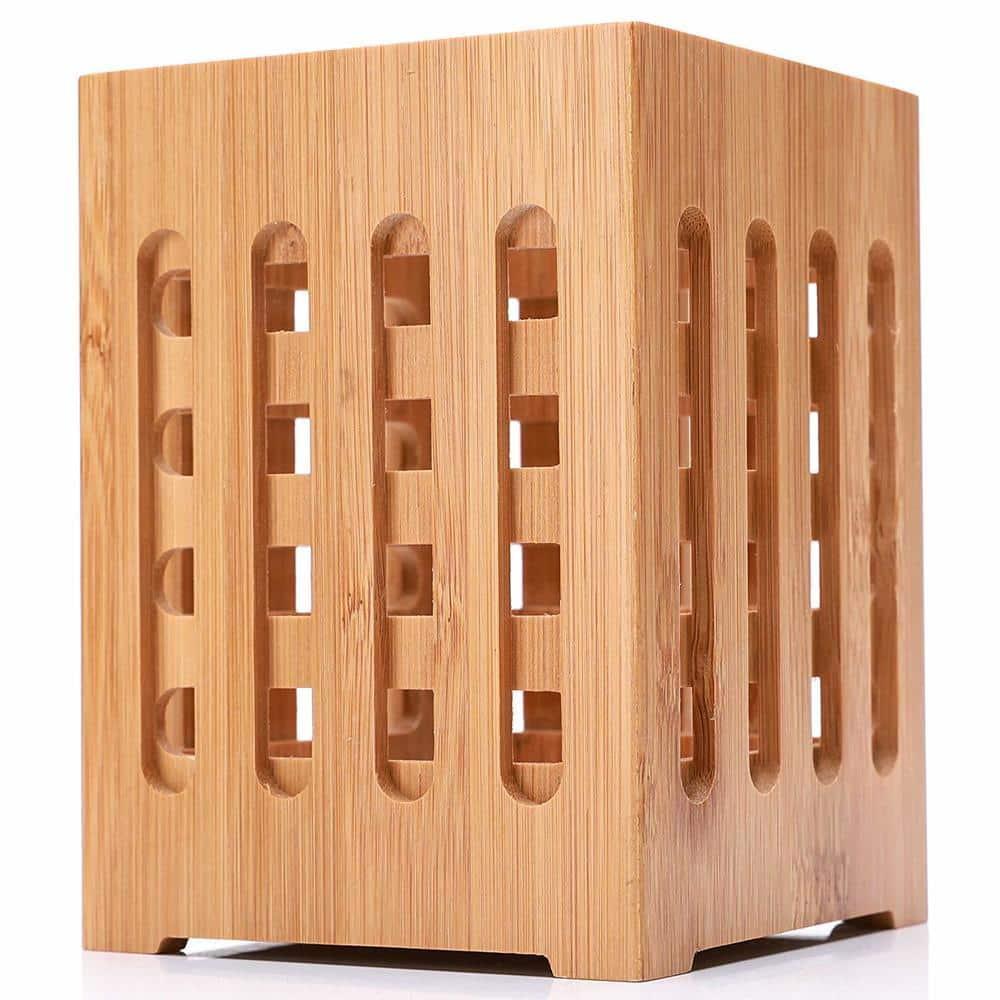 Square Shaped Bamboo Storage Tubes - Trendha