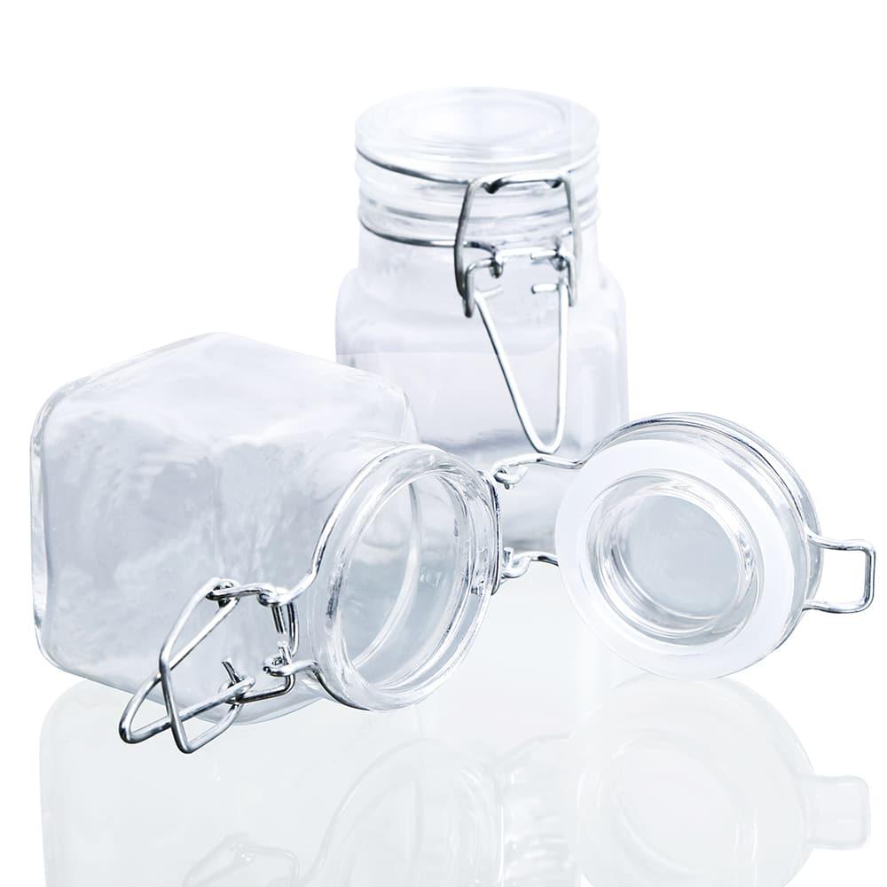 Square Spice Jar with Leak Proof Lid - Trendha