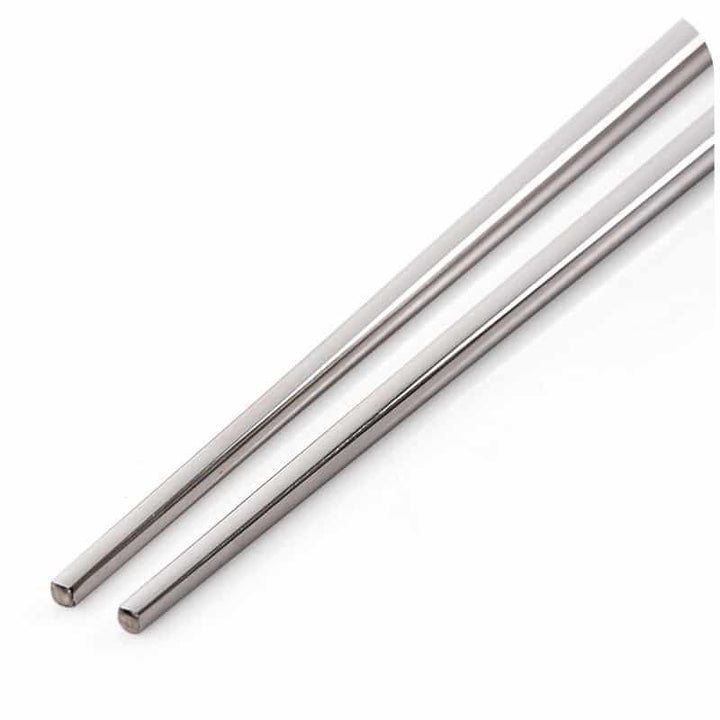 Stainless Steel Chopsticks 2 Pcs Set - Trendha