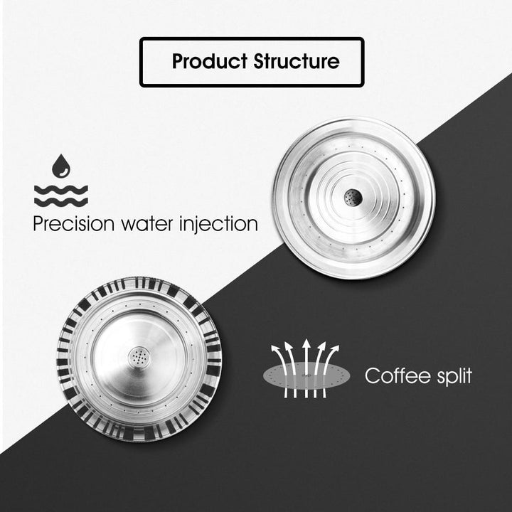 Stianless Steel Reusable Coffee Capsule Filter - Trendha