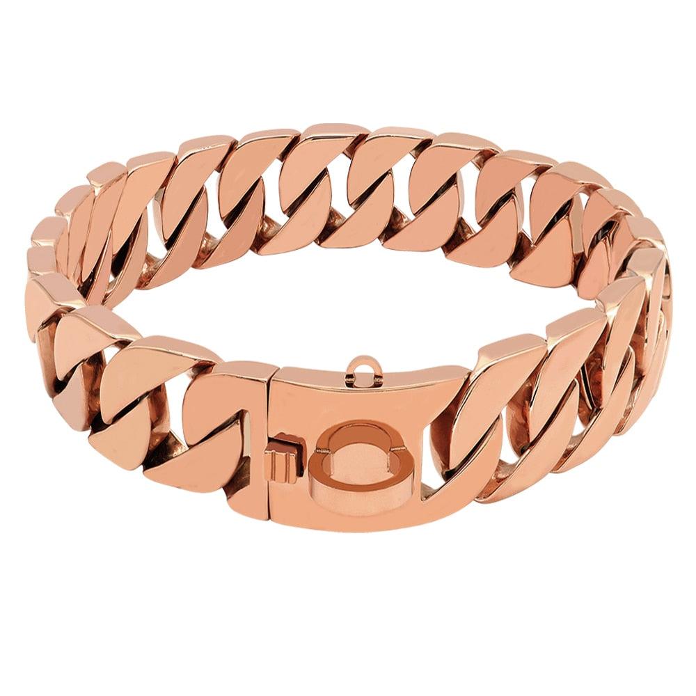Strong Chain Styled Dog Collar - Trendha
