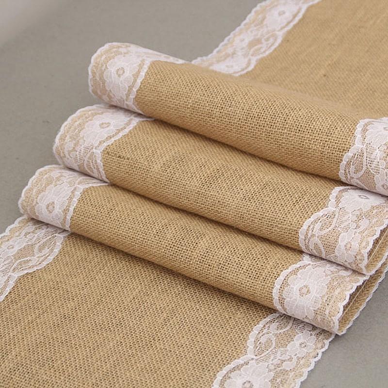 Vintage Solid Linen Table Runners - Trendha
