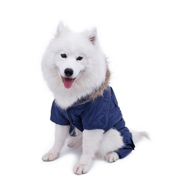 Warm Military Style Jacket for Dogs - Trendha