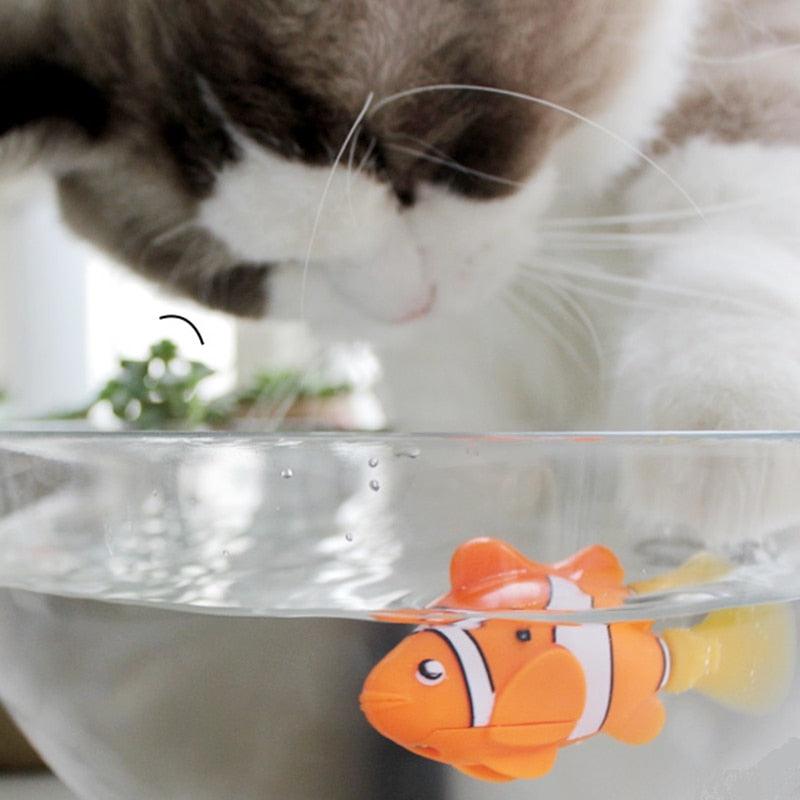 Water Robot Fish for Cat - Trendha