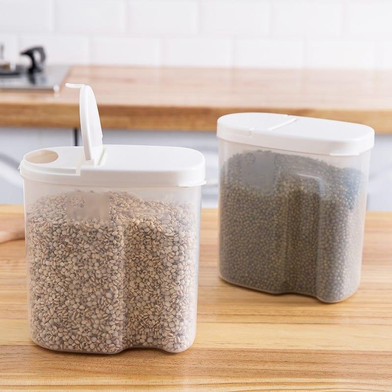 White Lid Leakproof Food Storage Container - Trendha